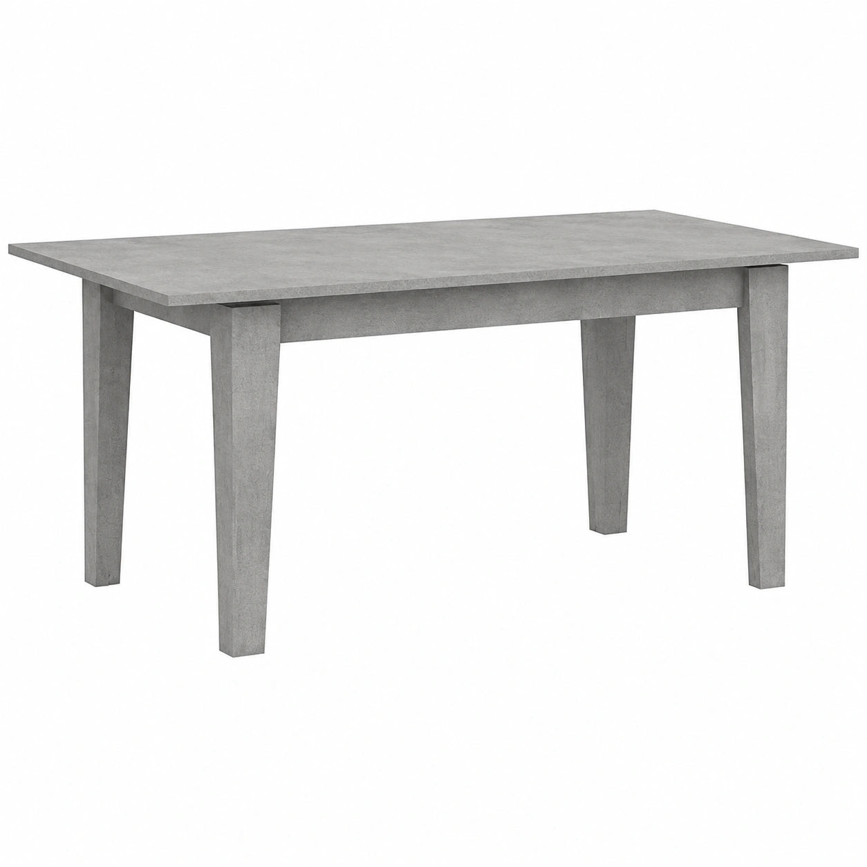Tavolo da Pranzo Allungabile LIAM 110-150x70 cm in Legno, Design Moderno Cemento